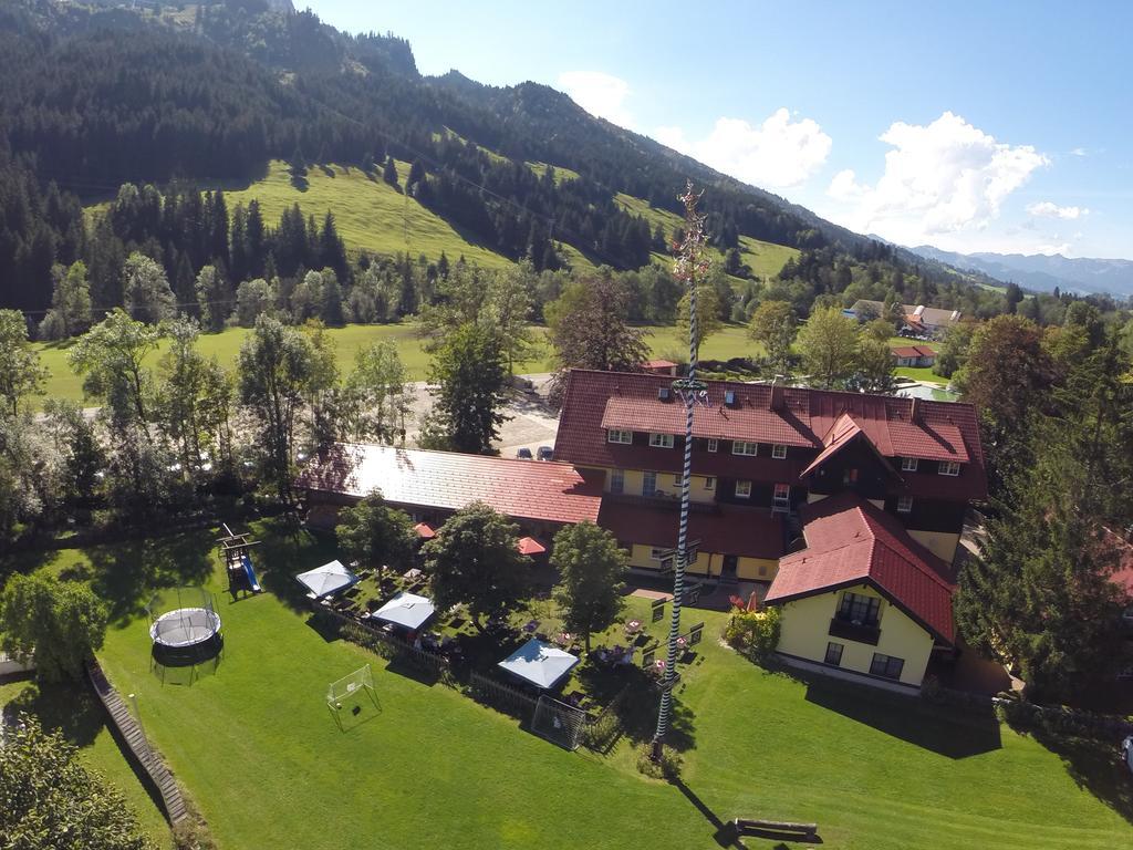 Hotel-Gasthof Der Wiesengrund Бад-Хинделанг Экстерьер фото